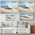 thumbnail image 4 of Designart "Egypt Silent Sands horizon III" Egypt Floater Framed Canvas Art Print, 4 of 7