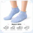 thumbnail image 7 of ARWSER 10 Pack Women Ankle Soft Breathable Socks,  Low Cut Casual Cute Ruffle Heart Knit Frilly Socks Perfect Gifts for Women, 7 of 7