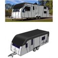 thumbnail image 1 of Rv Covers 210D Oxford Cloth Class C Rv Cover Foldable Storage, Easy to Clean Rv Cover Rv Cover,Black-9.5m×3m, 1 of 1
