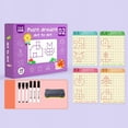 thumbnail image 1 of EASTIN Magical Tracing Workbook Reusable Calligraphy Copybook Toddler Learning Activities For Kids Children  E, 1 of 2