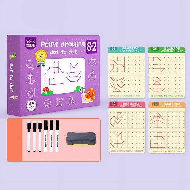 EASTIN Magical Tracing Workbook Reusable Calligraphy Copybook Toddler Learning Activities For Kids Children E