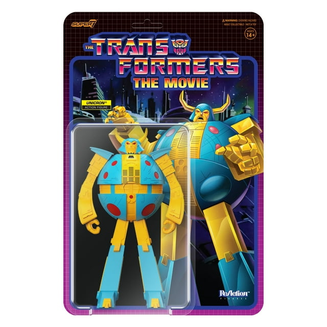 Figura de acción Super7 Transformers Unicron Prototype de 6 pulgadas