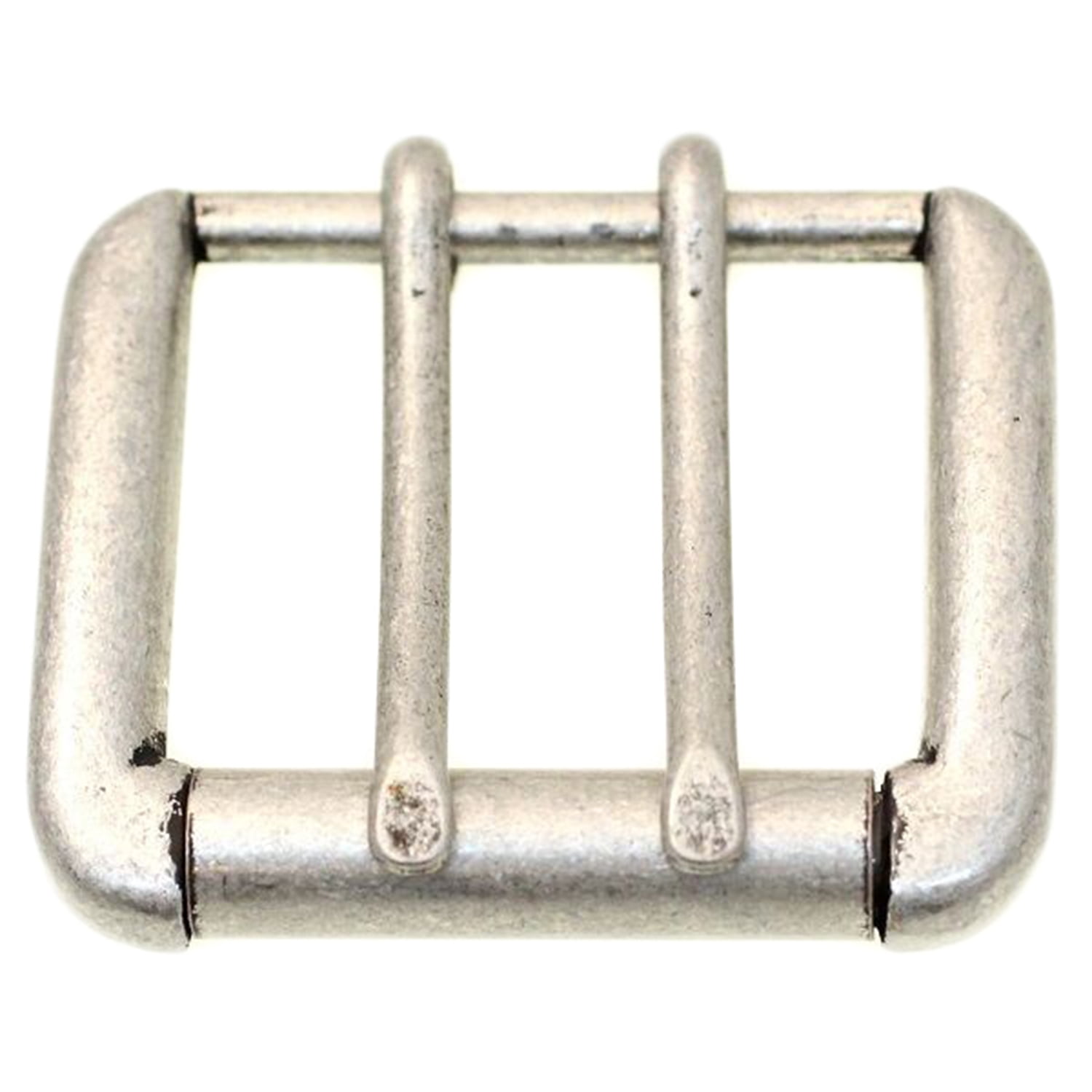 Prong Pin Belt Buckle 1 1//2/" 40 mm Luggage handbag purse bag Silver Metal New