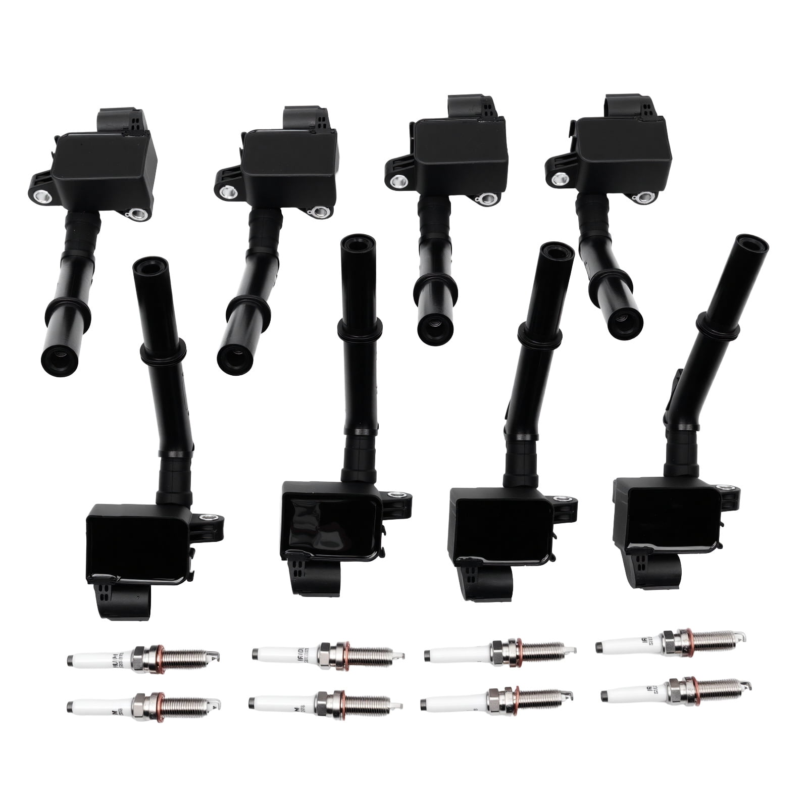 POLARPRA new Set of 8 Ignition Coils Pack and Spark Plugs fit for Mercedes-Benz E350 2012-2016 3.5L, Replaces# UF741& 95875
