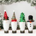 thumbnail image 2 of Christmas Gnome Wine Bottle Dust Cover Santa Wine Bottle Cover Christmas Decoration for Home Navidad 2022 Dinner Table Decor, 2 of 5