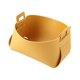 thumbnail image 4 of Cesta de almacenamiento de escritorio, organizador de maquillaje, multifuncional, impermeable, con asas Amarillo, 4 of 9