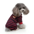 thumbnail image 4 of TELOLY 1Pcs Dog Pajamas,Polyester Dog Sweaters,Dog Vest,Blue,S, 4 of 4