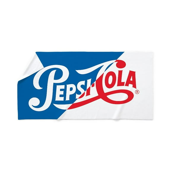 CafePress - Vintage Pepsi Split - Large Beach Towel, Soft 30"x60" Towel with Unique Design