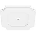 thumbnail image 2 of 18"OD x 1"ID x 10 3/4"C x 1"P Locke Architectural Grade PVC Contemporary Ceiling Medallion, 2 of 11