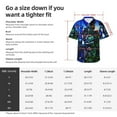 thumbnail image 5 of Gokiu Five Nights At Freddy'S for Hawaiian Shirt for Men Casual Button Down Beach Shirt with Pocket, 5 of 8