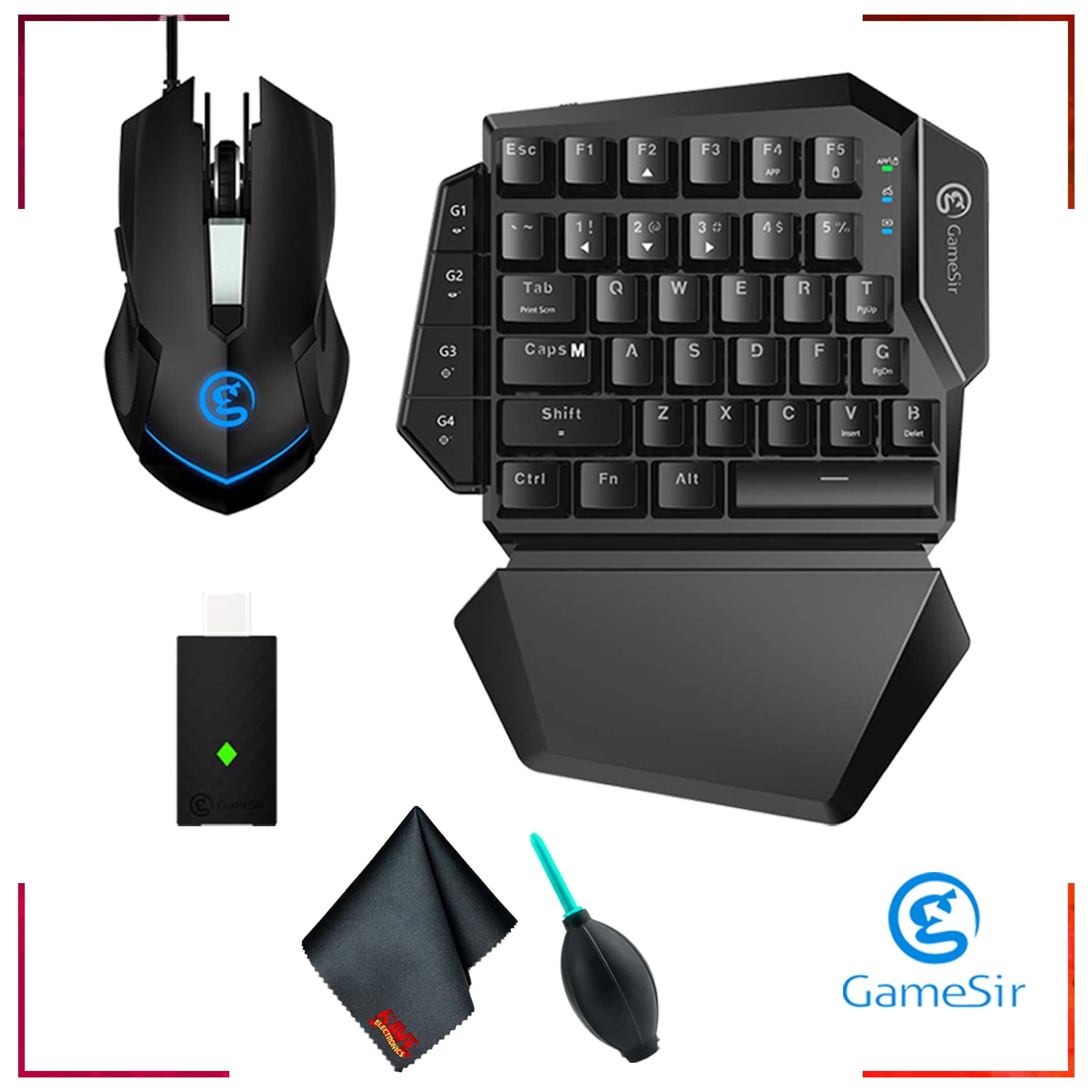 Gamesir Vx Aimswitch Keyboard And Mouse Adapter For Ps4 Xbox One Walmart Com