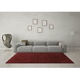 thumbnail image 3 of Ahgly Company Indoor Square Oriental Red Industrial Area Rugs, 6' Square, 3 of 4