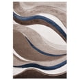 thumbnail image 2 of Safavieh Hollywood Dalton Abstract Area Rug, Beige/Blue, 6'7" x 9', 2 of 11