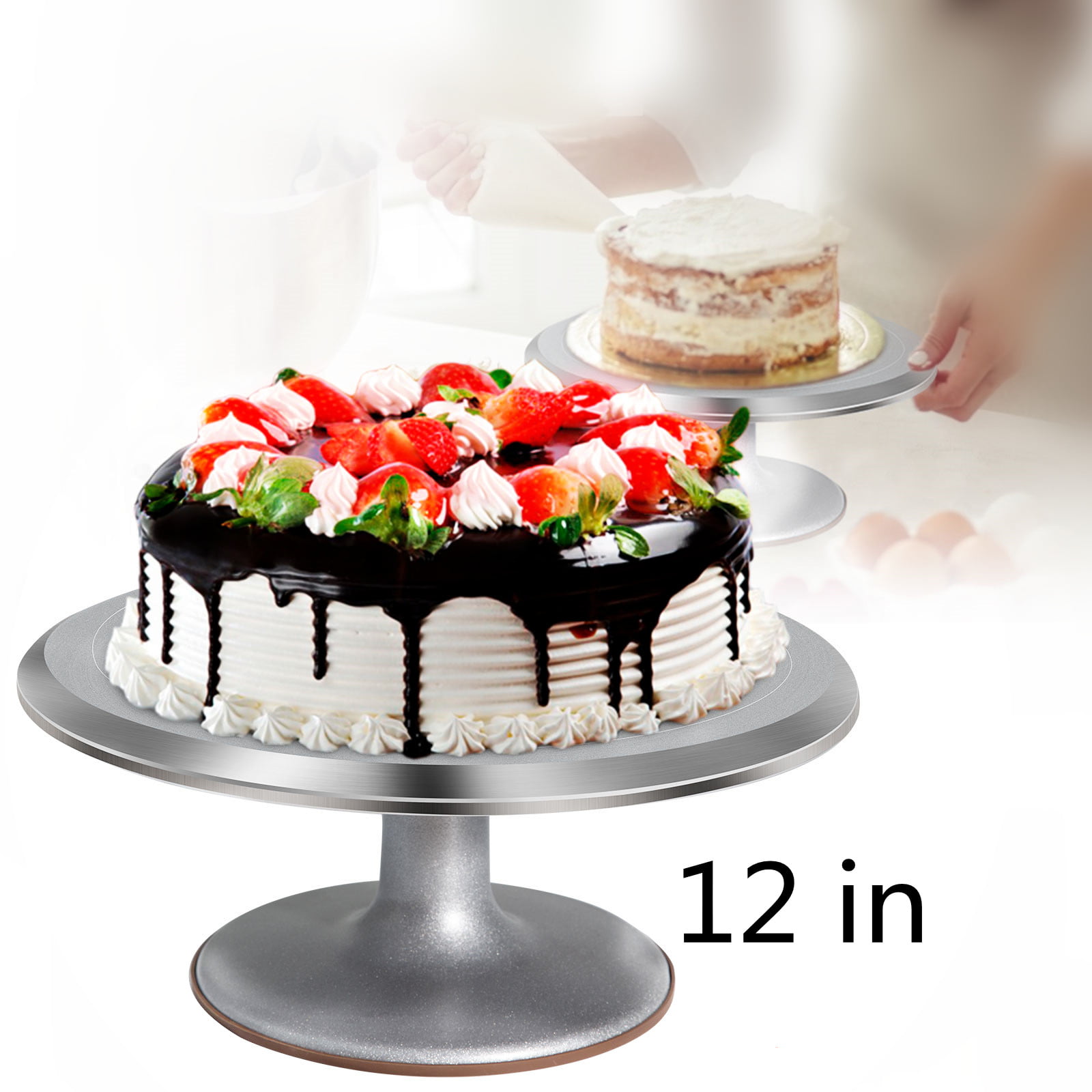 Weetiee 10 inch High quality Cake Stand Craft Turntable Set Platform C –  GRILLART U.S. by Weetiee