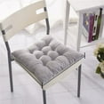 thumbnail image 6 of Sijiali Soft Polka Dot Solid Seat Pad Travel Home office Decor Tie On Chair Cushion, 6 of 10
