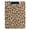 Brown Leopard Print Pattern, variant on A4 Double Clip File Folder 18.9x12.6in Clipboards Foldable Binder Holds 80 Sheets Project Folder for Office, Home Yellow and White Checkered Squares