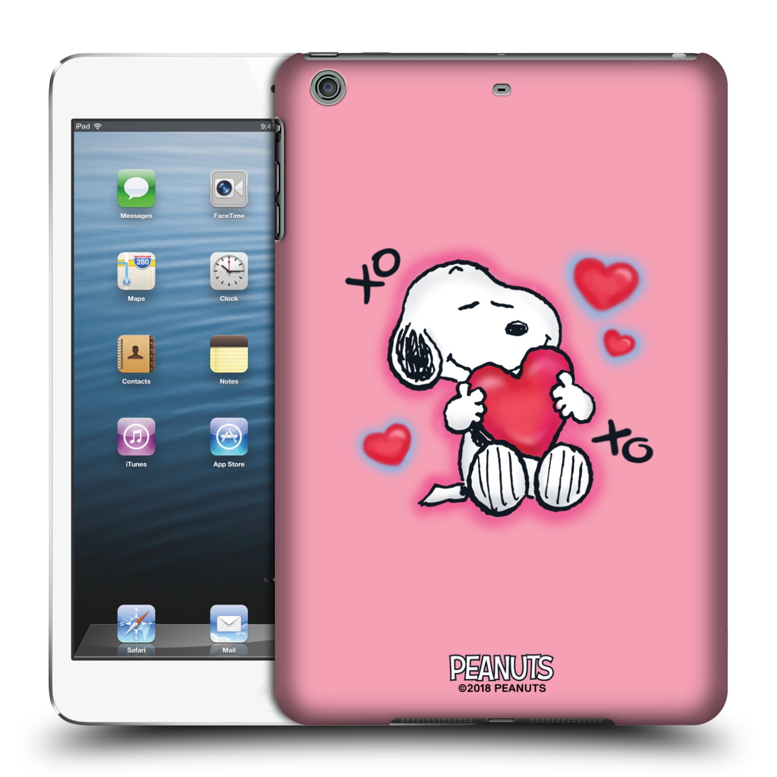 OFFICIAL PEANUTS SNOOPY BOARDWALK AIRBRUSH HARD BACK CASE FOR APPLE