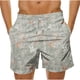 thumbnail image 1 of Pantalones Cortos Casuales de Baño con Impresión de Hojas Hawaianas para Hombres 100% Poliéster, Pantalones de Playa de Secado Rápido, Upf 50 + con Forro de Malla para Nadar, 1 of 5