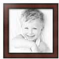 thumbnail image 2 of ArtToFrames 14" x 14" Honors Mahogany Picture Frame, 14x14 inch Brown Wood Poster Frame (WOM-5155), 2 of 7