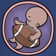 thumbnail image 2 of CafePress - Future Footballer Ds Maternity Dark T Shirt - Maternity Dark T-Shirt, 2 of 3