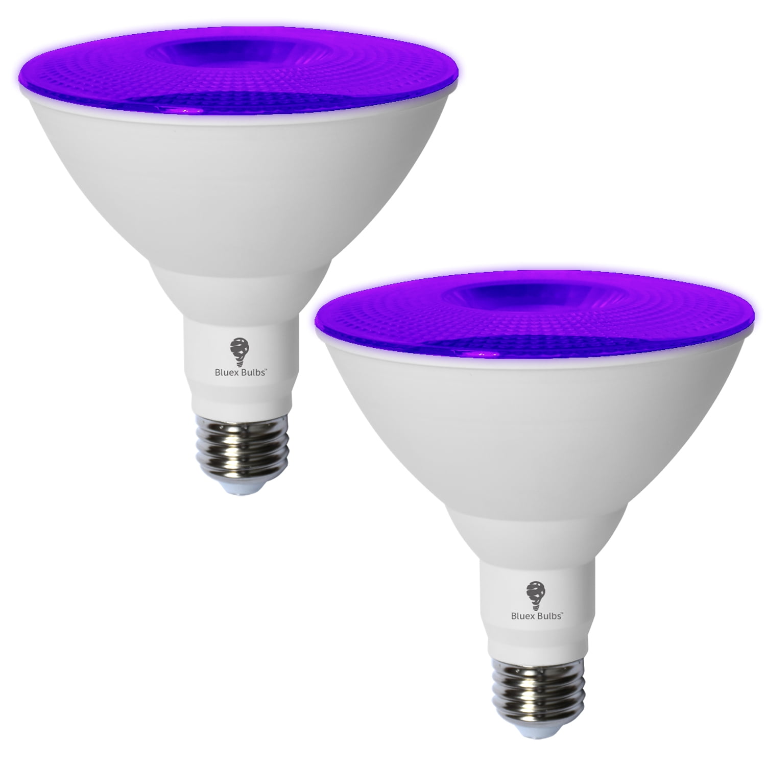 2 Pack BlueX LED Par38 Flood Purple  Light  Bulb  18W 