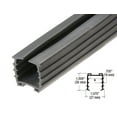 thumbnail image 2 of CRL GRRF2019PV Black Roll Form Cap Rail Rubber Insert for 3/4" Monolithic Glass, 2 of 3