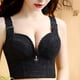 thumbnail image 1 of Puntoco Sujetadores para mujer sin aros Sujetador con hebillas delanteras y estampado de leopardo para mujer Sujetador sin cierre de acero, 1 of 5