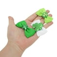 thumbnail image 4 of Unique Bargains 3 Pcs Duckbill Clip Fashion Irish Festival Hair Clip for Women Green, 4 of 5