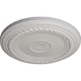 thumbnail image 3 of Ekena Millwork 7 7/8"OD x 3/4"P Small Alexandria Ceiling Medallion (Fits Canopies up to 4 5/8"), Hand-Painted Ultra Pure White, 3 of 7