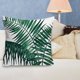 thumbnail image 3 of Daboolka Funda de Almohada de Lino con Plantas de Bosque Tropical, Funda de cojín, decoración para Coche, Boda, Coche (B#), 3 of 7