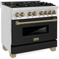 thumbnail image 7 of Zline Raz-Blm-36-Cb Autograph Edition 36" Wide 4.6 Cu. Ft. Free Standing Dual Fuel Range -, 7 of 7
