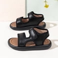 thumbnail image 2 of Viluyesy Boys Toddler Sandals Comfortable Open-Toe Casual Summer Shoes for Baby & Preschool Boys, Beach & Everyday Wear Black Size 8.5, 2 of 10
