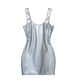 thumbnail image 2 of Vestido tubo para mujer Mini vestido Plata Rosa Dorado Sin mangas Color puro Primavera Verano Cuello barco Fiesta informal, 2 of 5
