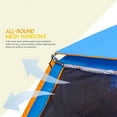 thumbnail image 5 of Glarewheel TNSQ-XXLBL 5-Person Pop Up Tent, Blue, 5 of 7