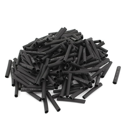 Tubing Heat Shrink Polyolefin Sleeves - 170pcs 3mm Dia 30mm Long Polyolefin Heat Shrink Tubing Wire Wrap Sleeve