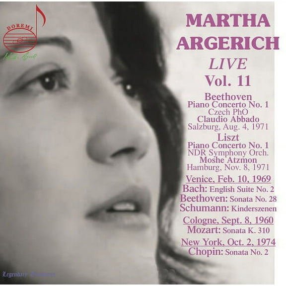 Martha Argerich - V11: Martha Argerich Live - Music & Performance - CD