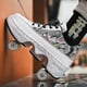 thumbnail image 4 of Los zapatos casuales se convierten en patines en un segundo. Patines de cuatro ruedas de doble propósito Patines de ruedas, 4 of 5
