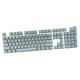 thumbnail image 1 of Gaming 108 , English Translucent Wear Resistan Universal PBT mecánicos , azul shamjiam Teclas, 1 of 6