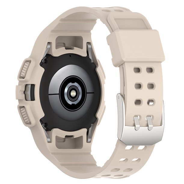 Correa de repuesto de liberación rápida pulsera transparente de 40mm y Likrtyny 44mm resistente al agua suave y cómoda para Galaxy Watch 4 y 5