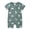 Green Bears, variant on 3M-3T Newborn Baby Boy 2 Way Zipper Romper Summer Short Sleeve Jumpsuit for Infant Toddler - 1PCS Banana
