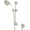 Satin Nickel, variant on Rohl 1300E Spa Shower 1.8 GPM Single Function Hand Shower Package - Brass