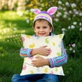 thumbnail image 5 of Easter Savings! Boovnll Easter Pillow Covers 18x18", Cute Easter Bunny Printing Easter Pillow Covers for Home, Bedroom, Living Room, Couch, Sofa, Party Decor, Easter Decorations, 5 of 6