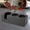 thumbnail image 4 of Soporte para prensador de café, accesorio para cafetera con tuerca de ajuste, antideslizante, ABS Negro, 4 of 7