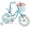 Blue, variant on OLAKIDS Kids Bike, 12 14 16 18 20 Inch Mermaid Theme Toddler Children Bicycle for Girls with Training Wheels Basket Streamers Adjustable Handlebar Seat Coaster Brake