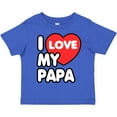 thumbnail image 3 of Inktastic I Love My Papa Boys or Girls Toddler T-Shirt, 3 of 5