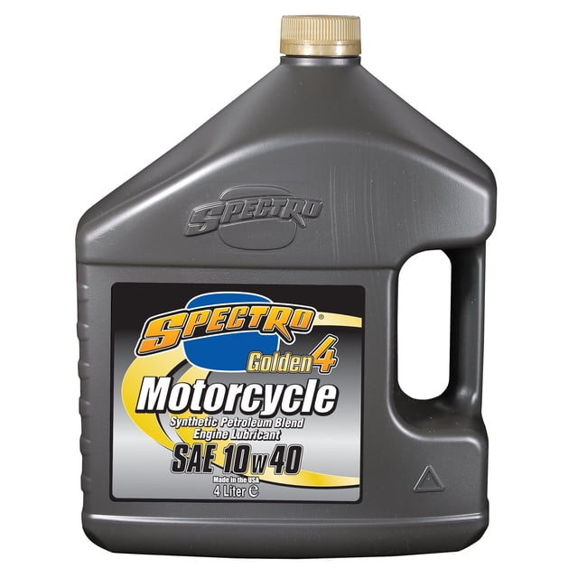 Aceite para motocicleta Spectro Golden 4 mezcla sintética 4 L