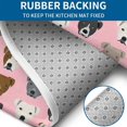 thumbnail image 4 of Pit Bull Terrier Bathroom Rugs Sets 3 Piece,Toilet Cover Set,Absorbent Non Slip Bathroom Mats Sets with U-Shaped Contour Rug Toilet Rug Set, 4 of 5
