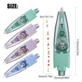 thumbnail image 3 of Clearance! Animal Type Decorative Pens DIY Decorative Pens Cute Decorative Pens for Scrapbooking Lace Correction Tape Decorative Tape Pen Creative Pattern Decorative Tape Pen,C, 3 of 9