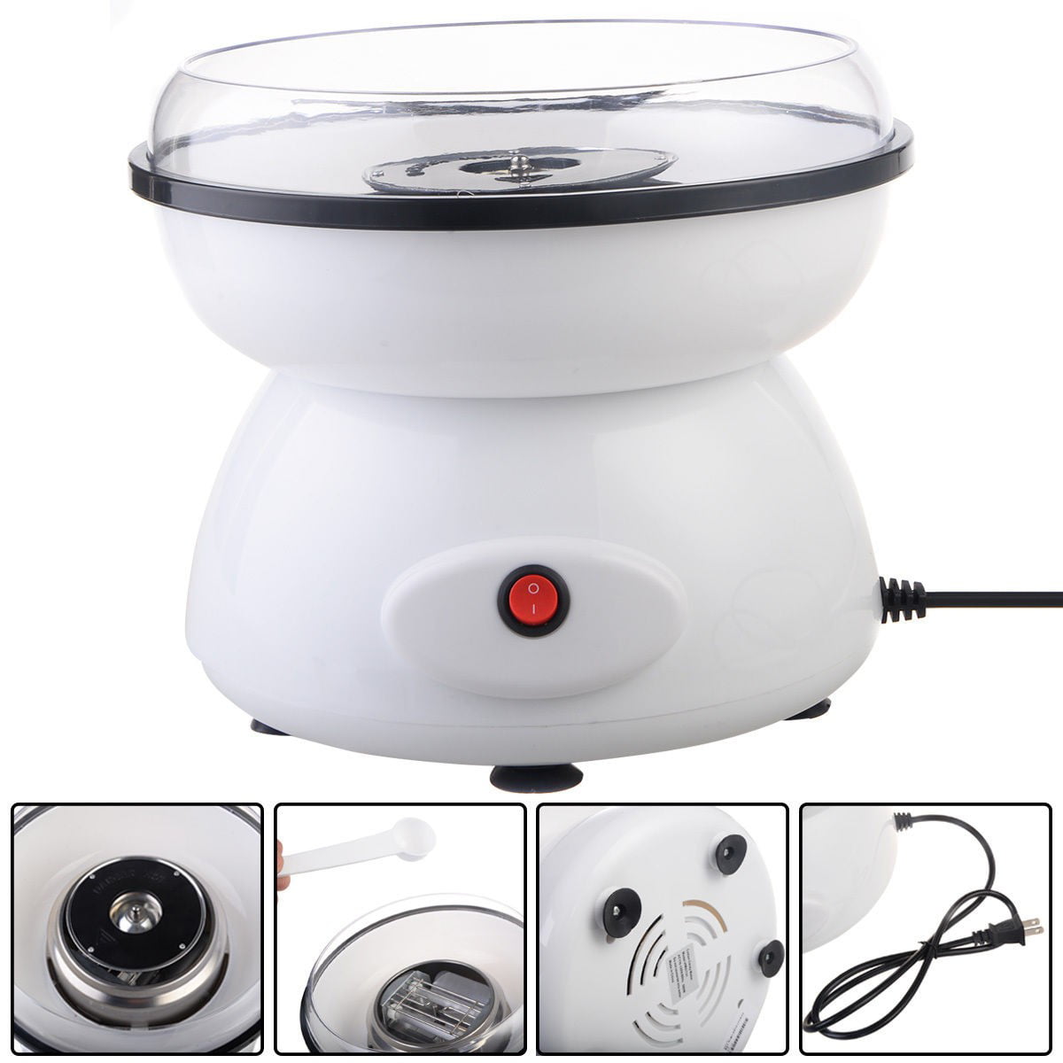 Details about   Mini Electric Cotton Candy Machine White Floss Carnival Commercial Maker Party 