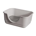 thumbnail image 4 of Bandeja de arena para perros, valla elevada, bandeja de entrenamiento para ir al baño portátil, bandeja de entrenamiento para ir al baño para otras gris, 4 of 8